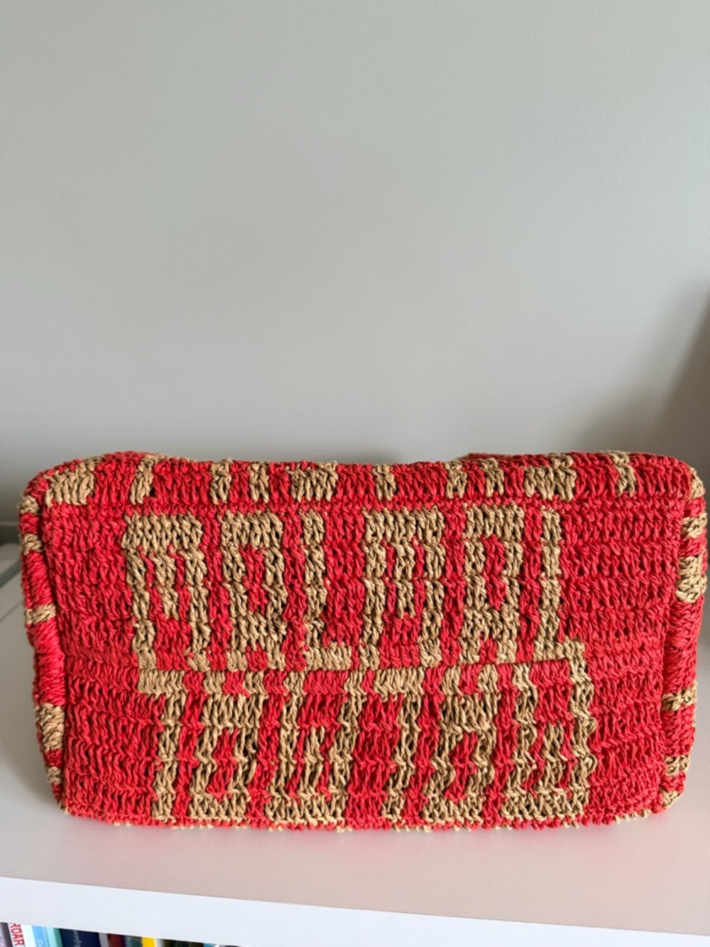 Clare V. Bateau tote - raffia poppy pas mal - Picture 9 of 9